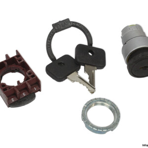 GE P9MPCN3K34 KEY Operated Push Button