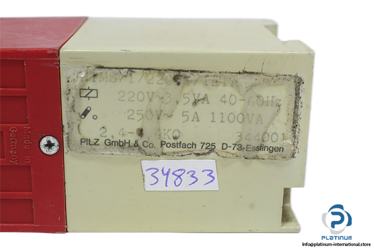 pilz-NTMS_1_220VAC_1A1R-temperature-monitor-(used)-3