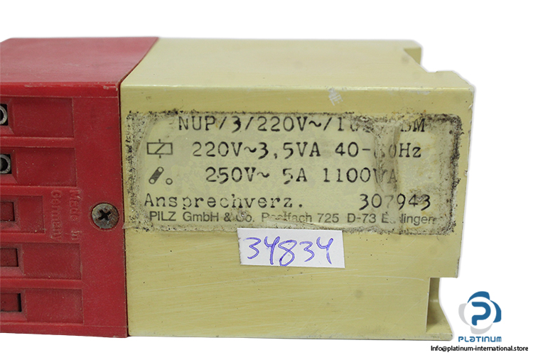 pilz-NUP_3_220VAC_1UZ_FBM-time-relay-(used)-3