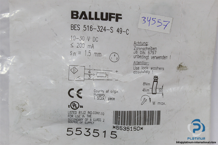 balluff-BES-516-324-S-49-C-inductive-sensor-(New)-1