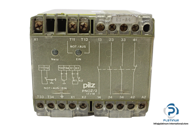 pilz-474750-safety-relay(used)-1