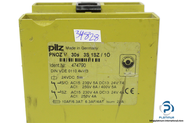 pilz-474790-safety-relay(used)-2