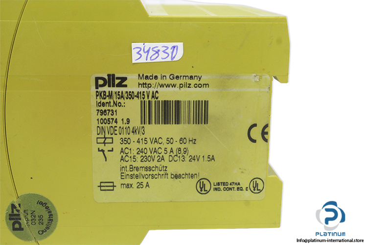pilz-796731-safety-relay(used)-4