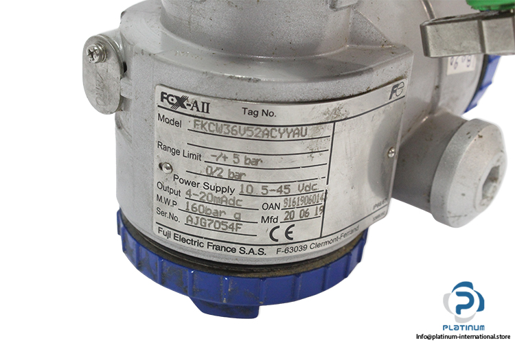fuji-FKCW36V52ACYYAU-differential-pressure-transmitter(used)-4