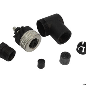 Telemecanique XZCC12FCM50B Angled Connector