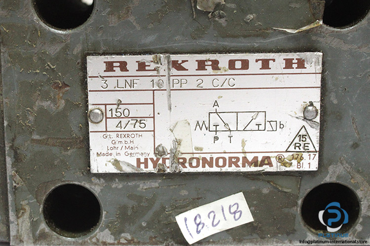 rexroth-3lnf10pp2c-c-directional-control-valve(used)-2