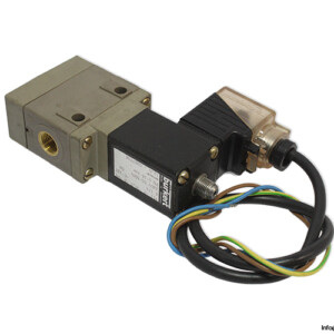 Burkert 411-D-06.0-B-PA-G1/4-E-328 Single Solenoid Valve With Cable