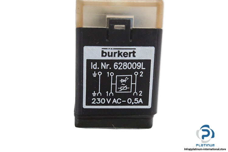 Burkert-411-d-06.0-b-pa-g1-4-e-328-single-solenoid-valve-with-cable(new)-2