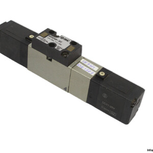 Smc-nvfs2400-5fz-double-solenoid-valve(used)