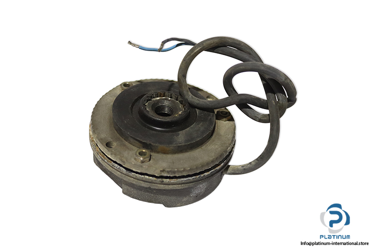 lenze-bfk458-06e-205-v-dc-5-nm-spring-applied-coil-brake-(used)