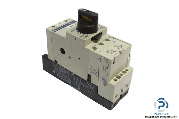 telemecanique-LD4-LC130-contactor-breaker-with-auxiliary-(used)