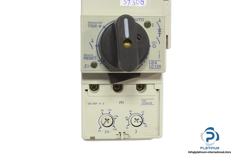 telemecanique-LD4-LC130-contactor-breaker-with-auxiliary-(used)-1