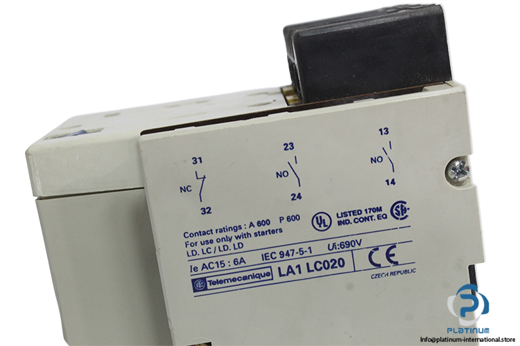 telemecanique-LD4-LC130-contactor-breaker-with-auxiliary-(used)-3