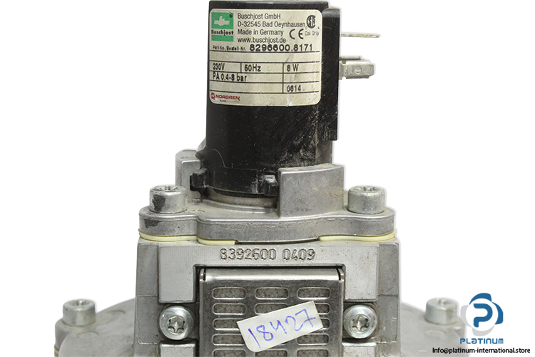 imi-norgren-8392600-0409-solenoid-actuated-diaphragm-valve-(Used)-1