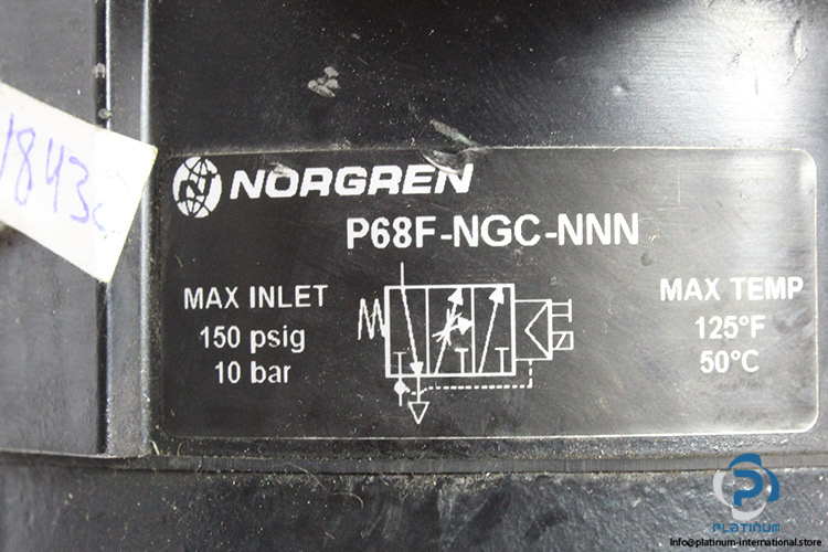 norgren-P68F-NGC-NNN-soft-start-dump-valve-(Used)-1