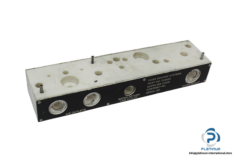 goss-F25635-manifold-block-(Used)