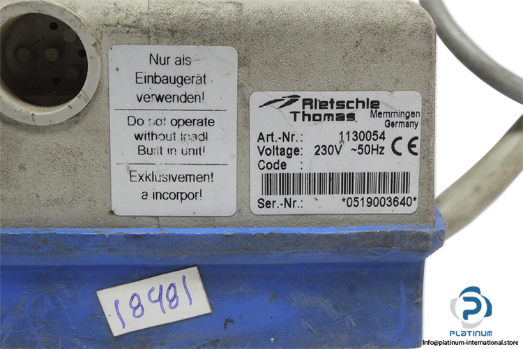 Rietschle-1130054-vacuum-pump(used)-1