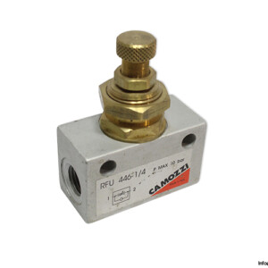 Camozzi RFU 446-1/4 Flow Control Valve