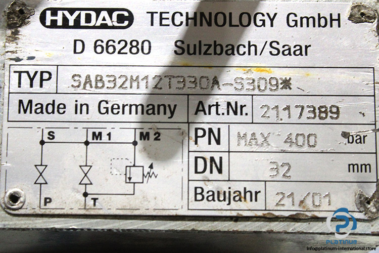 Hydac-sb330-24-a1-112a1-330a-accumulator(used)-2