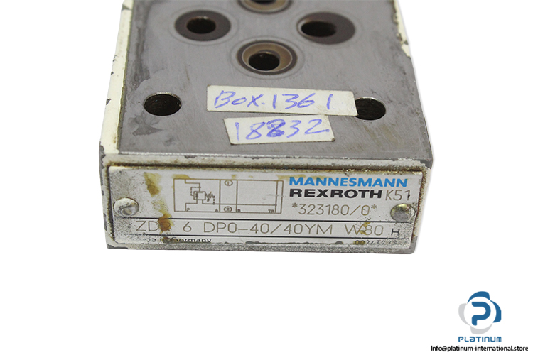 Rexroth-zdr-6-dp0-40-40ym-w80-pressure-reducing-valve(used)-1