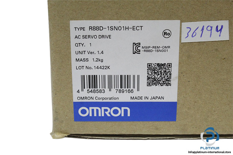 omron-R88D-1SN01H-ECT-servo-drive-(new)-(carton)-6