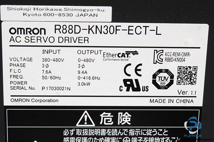 omron-R88D-KN30F-ECT-L-ac-servo-drive-(new)-(carton)-4