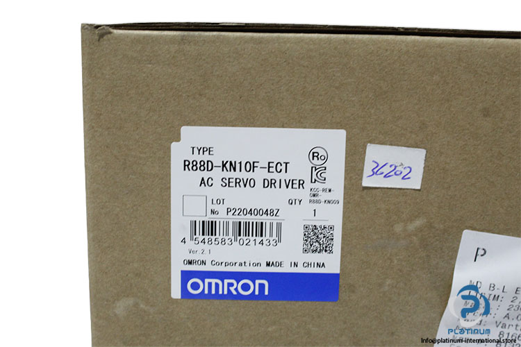 omron-R88D-KN10F-ECT-ac-servo-drive-(new)-(carton)-5