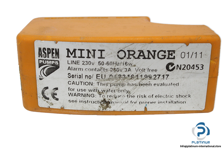 mini-orange-n20453-condensate-pump(used)-1
