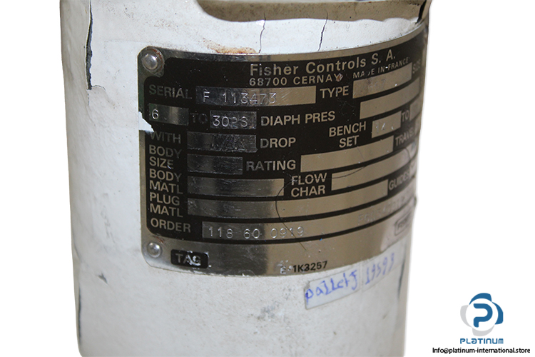 fisher-F-113473-diaphragm-actuator-(Used)-2
