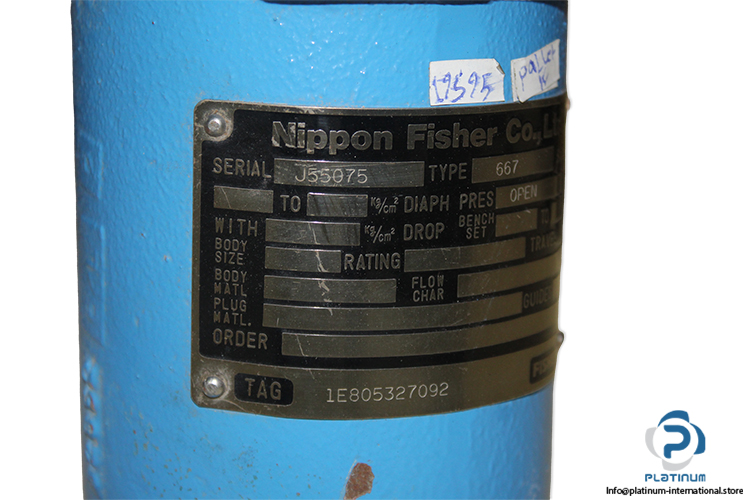 fisher-J55075-diaphragm-actuator-(Used)-2