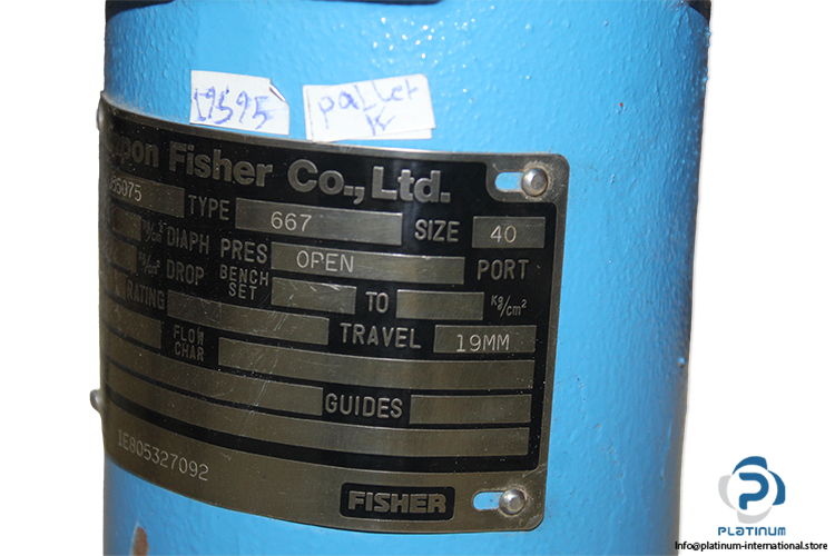 fisher-J55075-diaphragm-actuator-(Used)-3