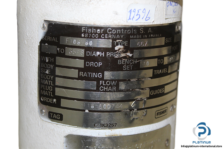 fisher-F108760-diaphragm-actuator-(Used)-2