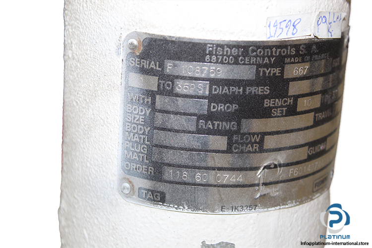 fisher-F-108759-diaphragm-actuator-(Used)-2