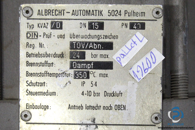 albrecht-KVAZ_D-quick-closing-valve-(Used)-2