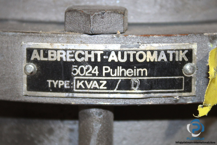 albrecht-KVAZ_O-quick-closing-valve-(Used)-3