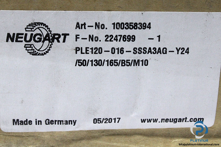 neugart-PLE120-016-SSSA3AG-Y2450130165B5M10-right-angle-gearbox(new)-4