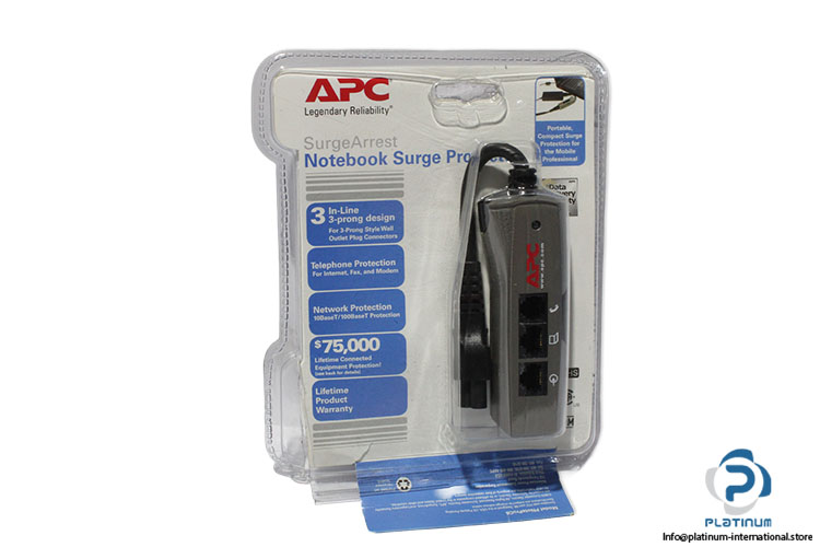 apc-PNOTEPROC6-notebook-surge-protector-(New)
