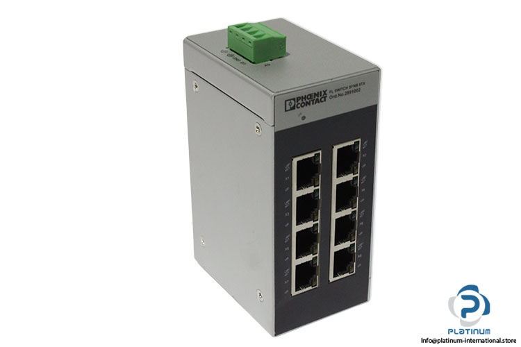 phoenix-contact-FL-SWITCH-SFNB-8TX-industrial-ethernet-switch-(New)