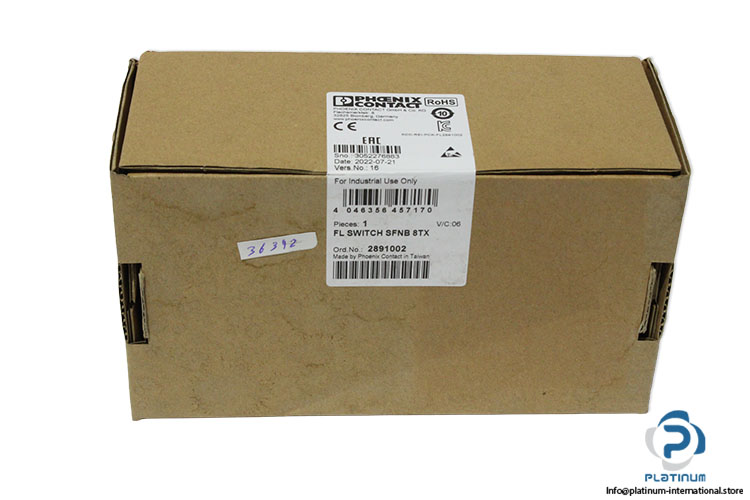 phoenix-contact-FL-SWITCH-SFNB-8TX-industrial-ethernet-switch-(New-with-Cartoon)