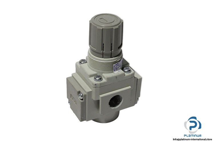smc-AR20-F02H-B-pneumatic-pressure-regulator-(Used)
