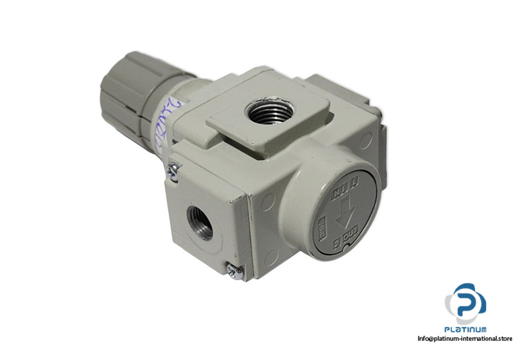 smc-AR20-F02H-B-pneumatic-pressure-regulator-(Used)-1