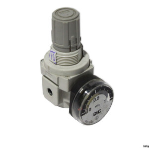 smc-AR10-M5-A-pneumatic-pressure-regulator-(Used)