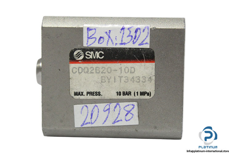 smc-CDQ2B20-10D-compact-cylinder-(used)-2
