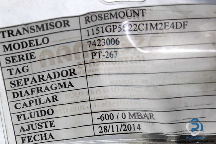 rosemount-1151GP5S22C1R2M4DF-pressure-transmitter(new)-9