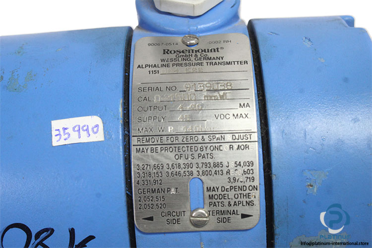 rosemount-1151DP4E22-pressure-transmitter(new)-3