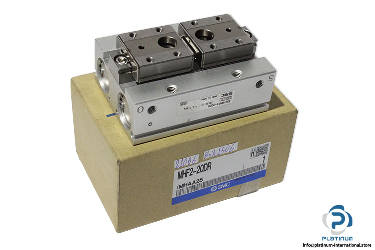 smc-25A-MHF2-20DR-low-profile-air-gripper-(new)-(carton)