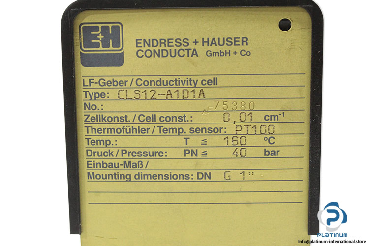 Endress-Hauser-CLS12-A1D1A-pressure-transmitter(new)-3