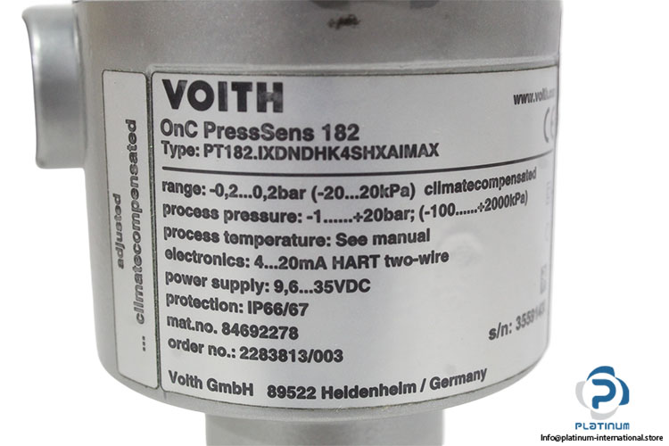 VOITH-PT182.IXDNDHK4SHXAIMAX-pressure-transmitter(new)-5
