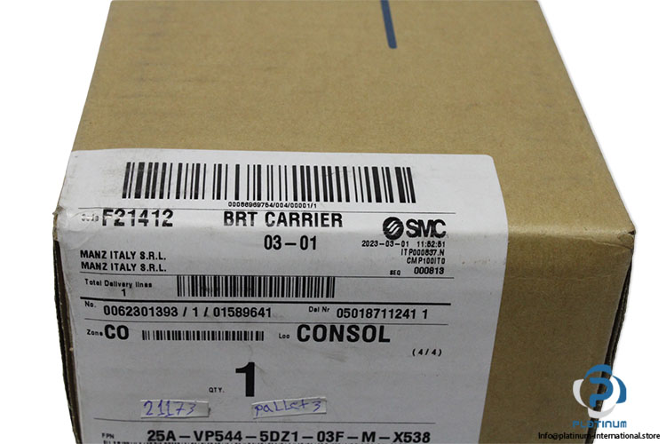 smc-25A-VP544-5DZ1-03F-M-X538-monitored-dump-valve-(New)-7