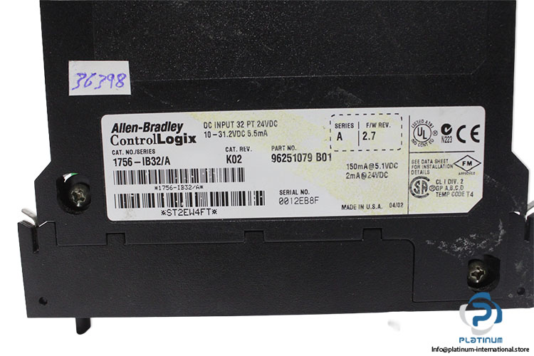 allen-bradley-1756-IB32-A-32-digital-input-module-(used)-4